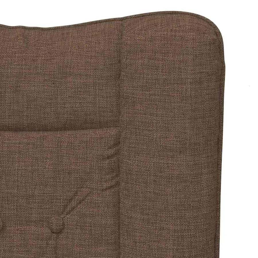fauteuil Marron 63 x 67 x 94 cm Tissu et contreplaqué - 7