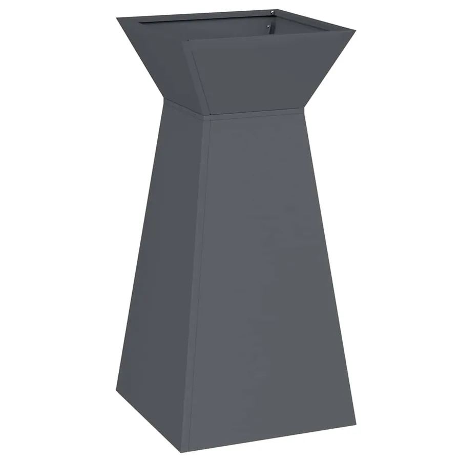 Jardinière à pilier Anthracite 35 x 35 x 73 cm - 2