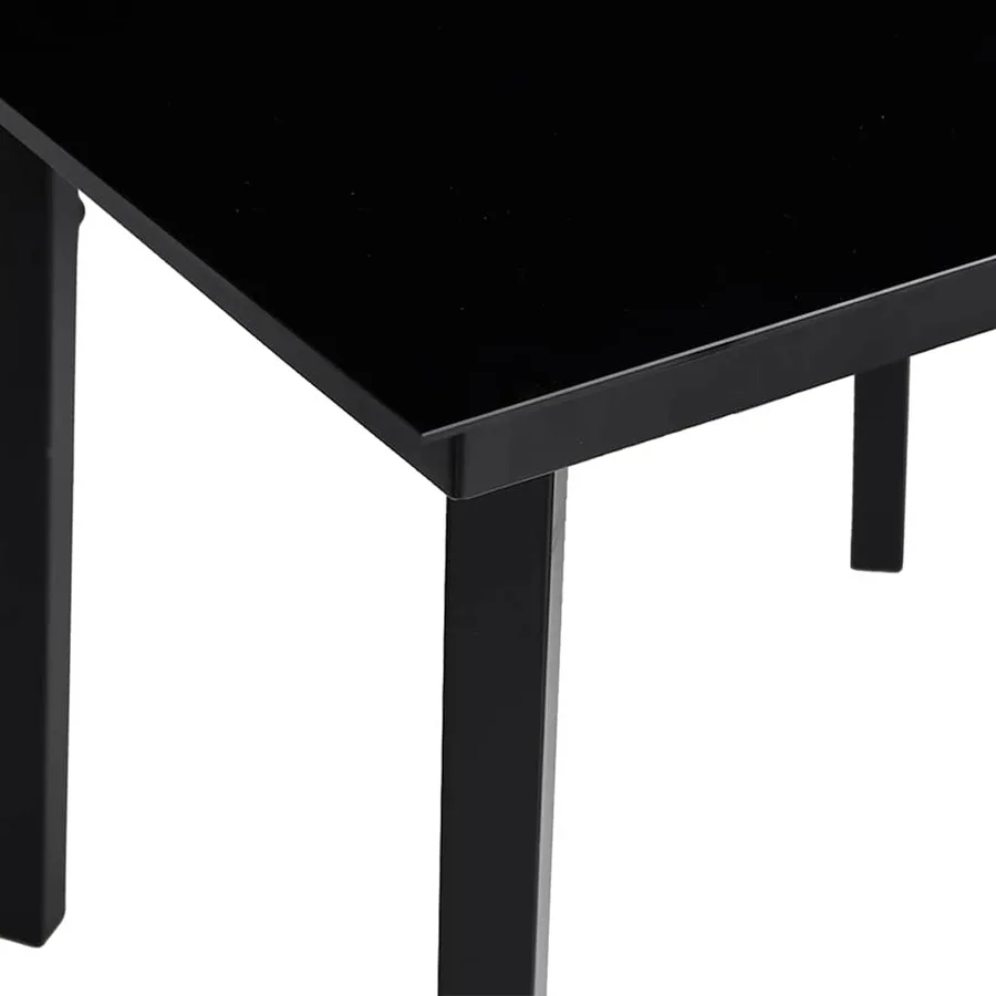Ensemble de salle à manger pour jardin 3 pcs Gris polyrotin - 11
