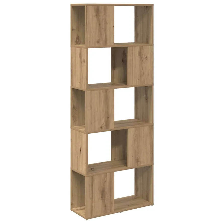Ensemble meuble TV 60 x 24 x 156 cm Marron Bois d'ingénierie - 2