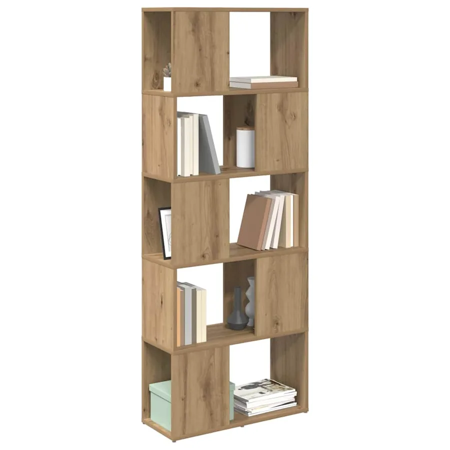 Ensemble meuble TV 60 x 24 x 156 cm Marron Bois d'ingénierie - 3