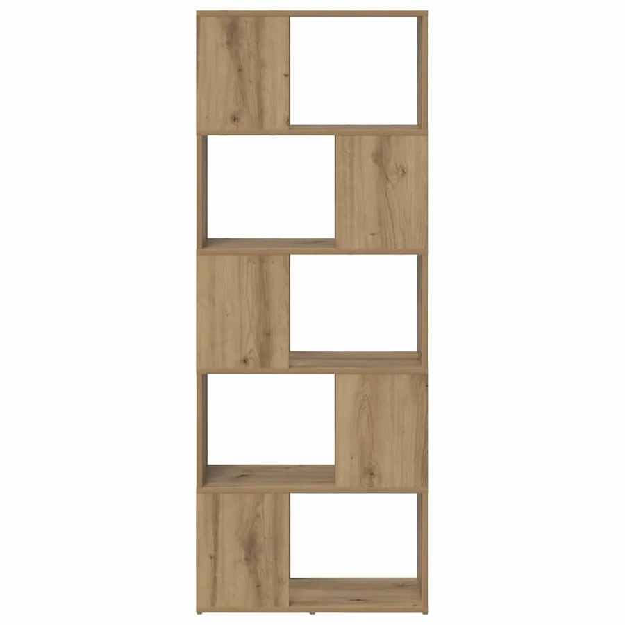 Ensemble meuble TV 60 x 24 x 156 cm Marron Bois d'ingénierie - 5