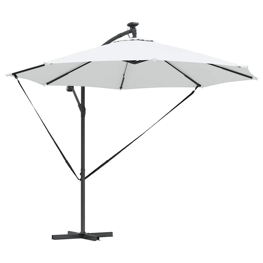 Parasol Sable 294 x 294 x 248 cm Polyester et Aluminium - 3