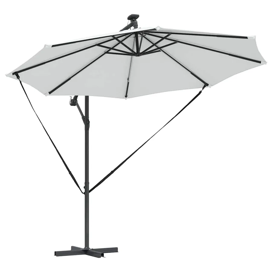 Parasol Sable 294 x 294 x 248 cm Polyester et Aluminium - 5