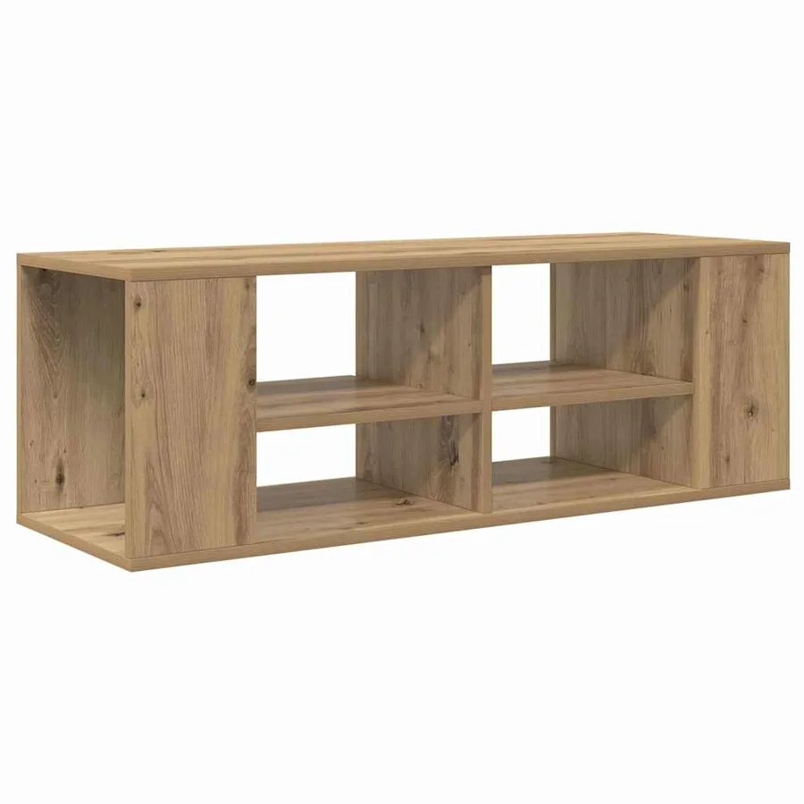 Ensemble meuble TV 102 x 35 x 35 cm Chêne artisanal - 2