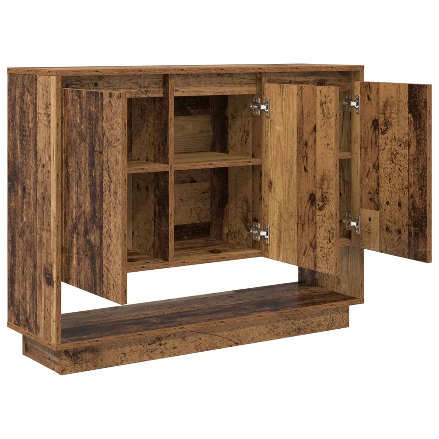 Buffet Bois ancien 97 x 29 x 75 cm Bois d'ingénierie - 5