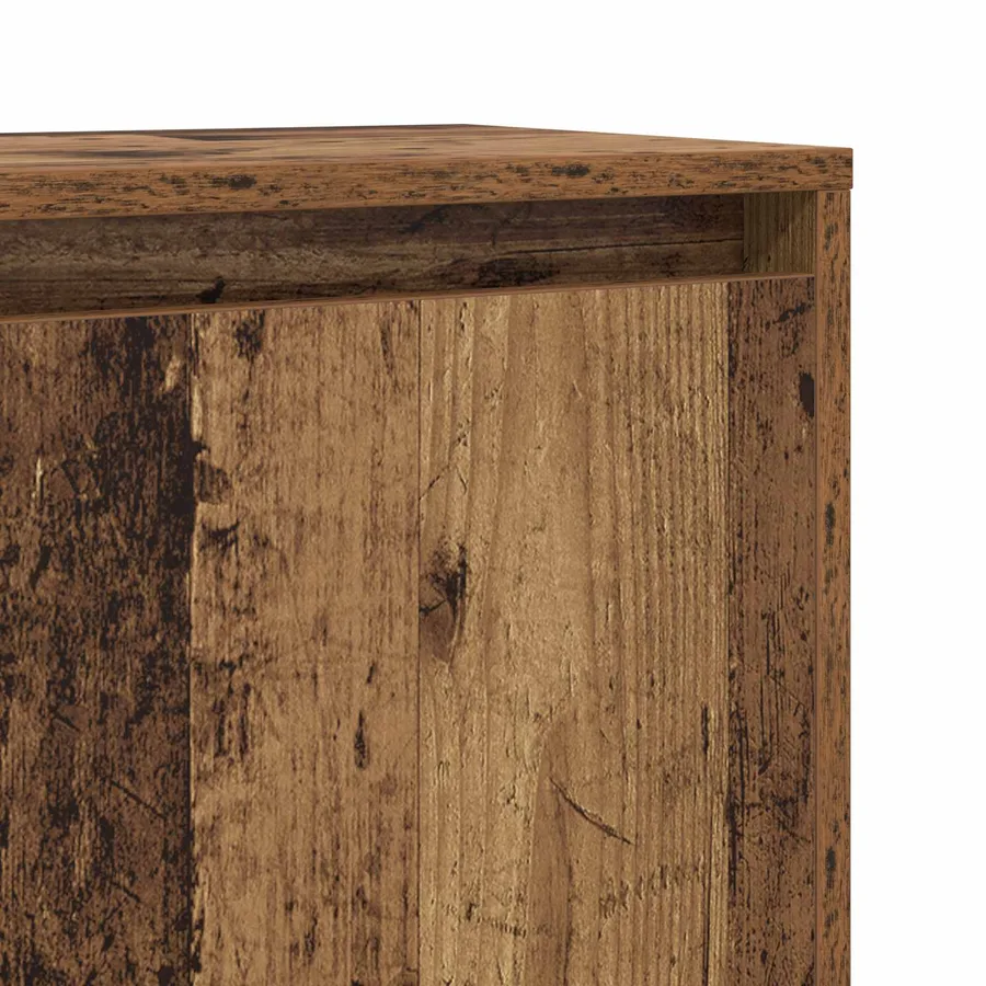 Buffet Bois ancien 97 x 29 x 75 cm Bois d'ingénierie - 9