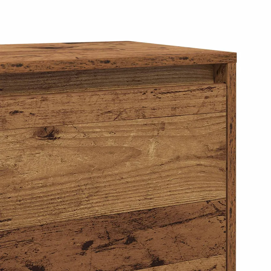 Cabinet de chevet Bois ancien 45 x 34 x 44,5 cm - 9