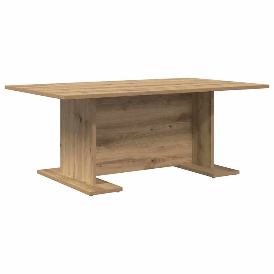 Table basse chêne artisanal 103,5 x 60 x 40 cm - 2