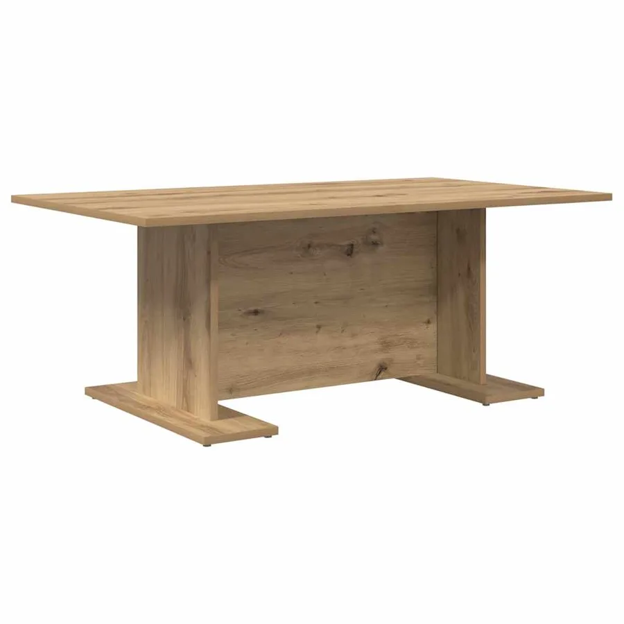 Table basse chêne artisanal 103,5 x 60 x 40 cm - 7