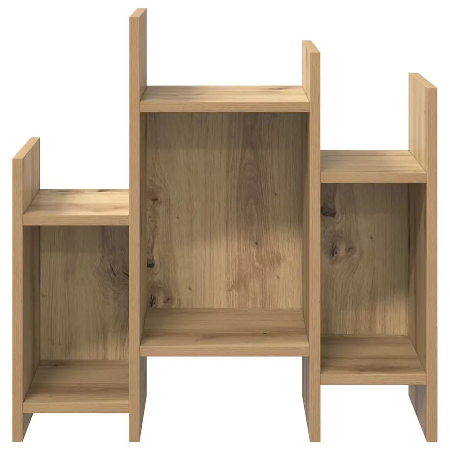 Meuble d'appoint Chêne artisanal 60 x 26 x 60 cm - 5