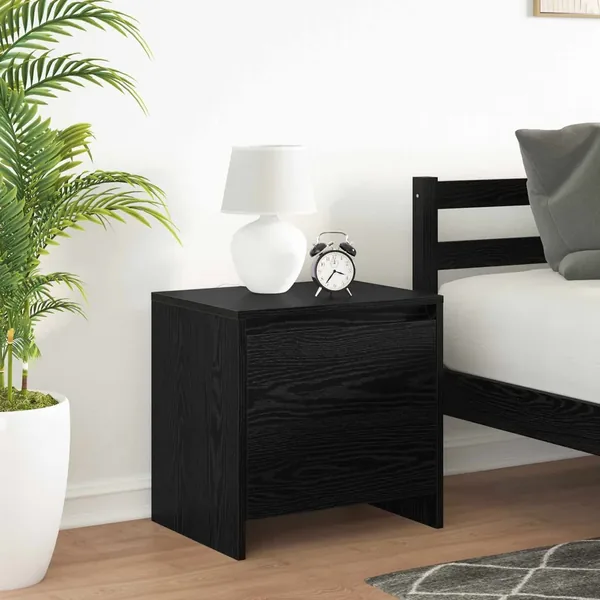 Cabinet de chevet Chêne noir 45 x 34 x 44,5 cm