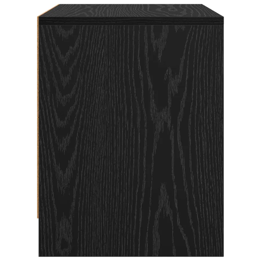 Cabinet de chevet Chêne noir 45 x 34 x 44,5 cm - 7
