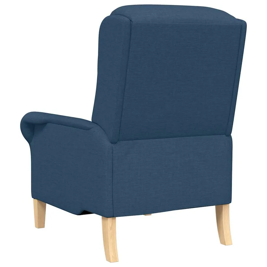 fauteuil Bleu tissu - 6