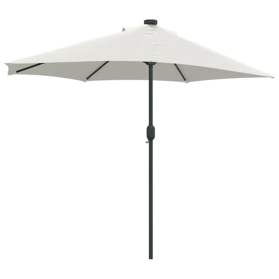Parasol de jardin Sable 294 x 150 x 224 cm Polyester et Acier - 7