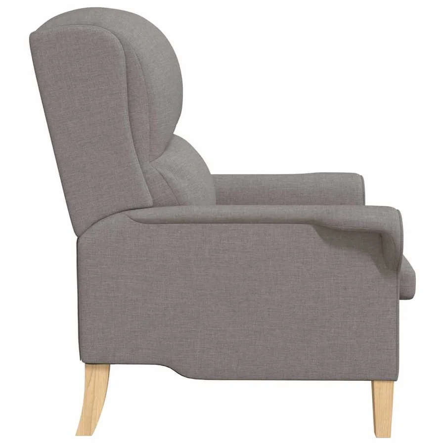 fauteuil Taupe tissu - 5