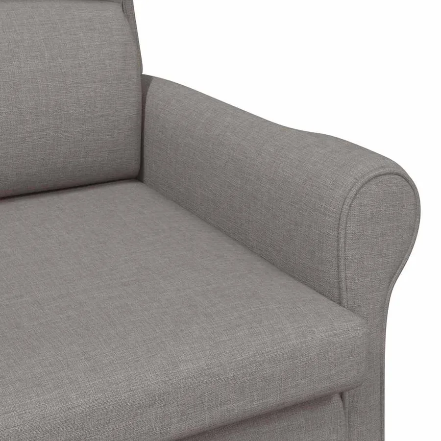 fauteuil Taupe tissu - 7