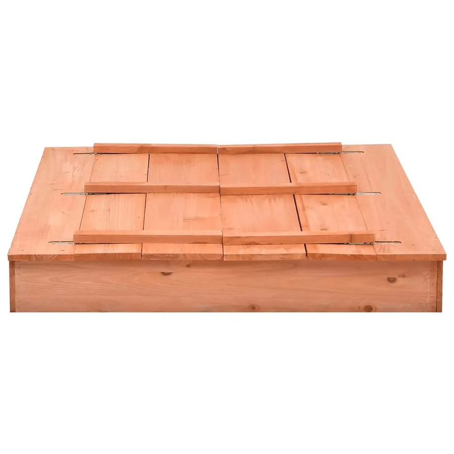 Bac à sable Bois de sapin 95x90x15 cm - 2