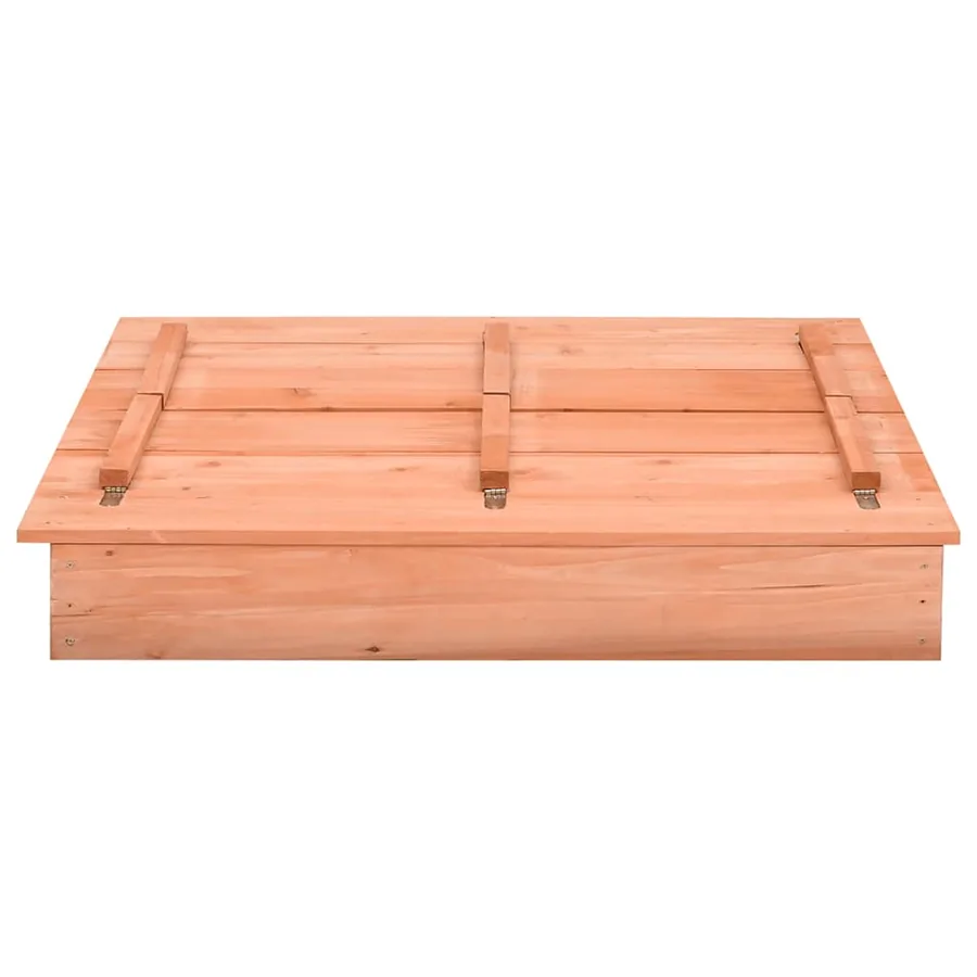 Bac à sable Bois de sapin 95x90x15 cm - 3