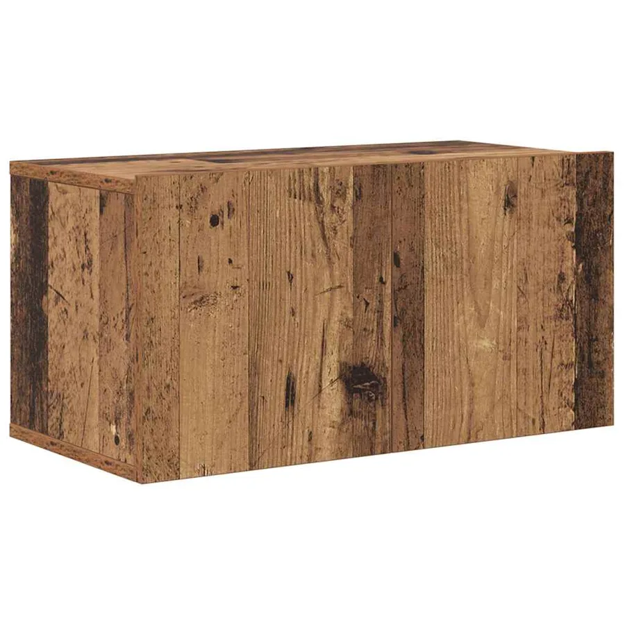 Ensemble meuble TV Marron 60 x 30 x 30 cm Bois d'ingénierie - 2