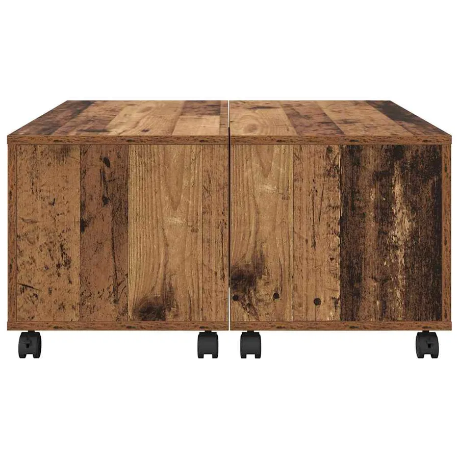 Table basse Bois ancien 75 x 75 x 38 cm Bois d'ingénierie - 7