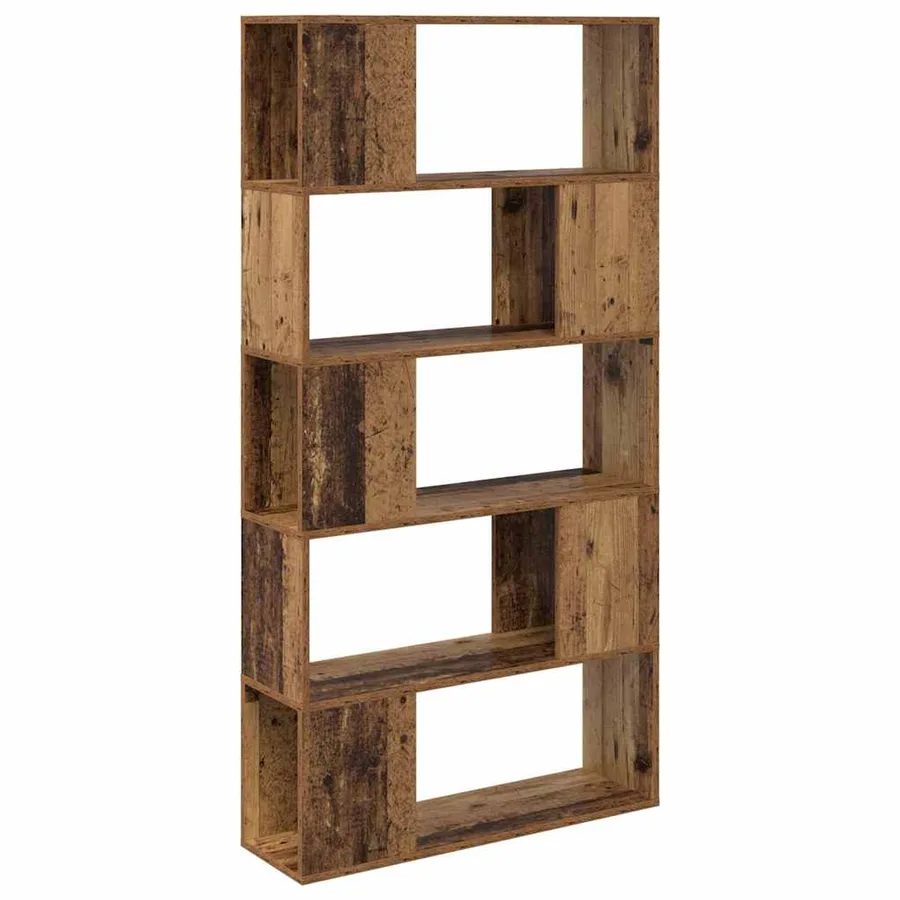 Ensemble meuble TV Marron 80 x 24 x 156 cm Bois d'ingénierie - 2