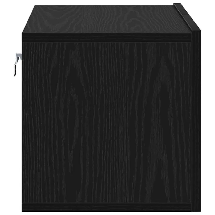 Ensemble meuble TV Noir 60 x 30 x 30 cm Bois d'ingénierie - 7