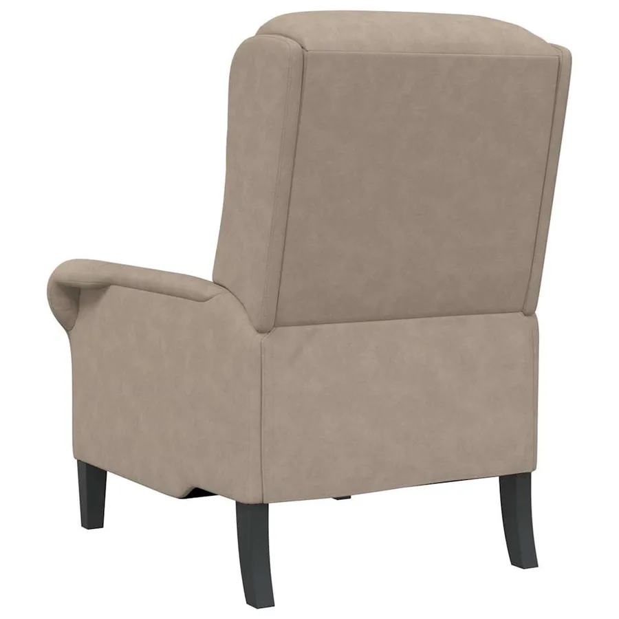 fauteuil Taupe 76 x 94 x 102 cm Microfibre - 6