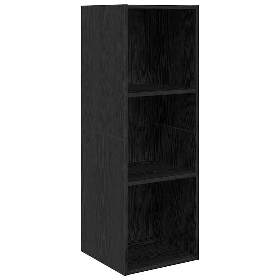 Ensemble meuble TV 3 pcs Chêne noir Bois d'ingénierie - 5