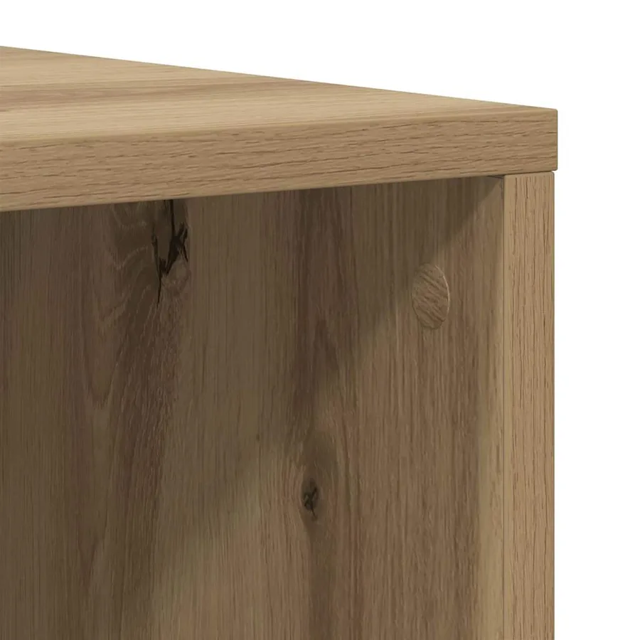 Ensemble meuble TV 4 pcs Chêne artisanal Bois d'ingénierie - 6