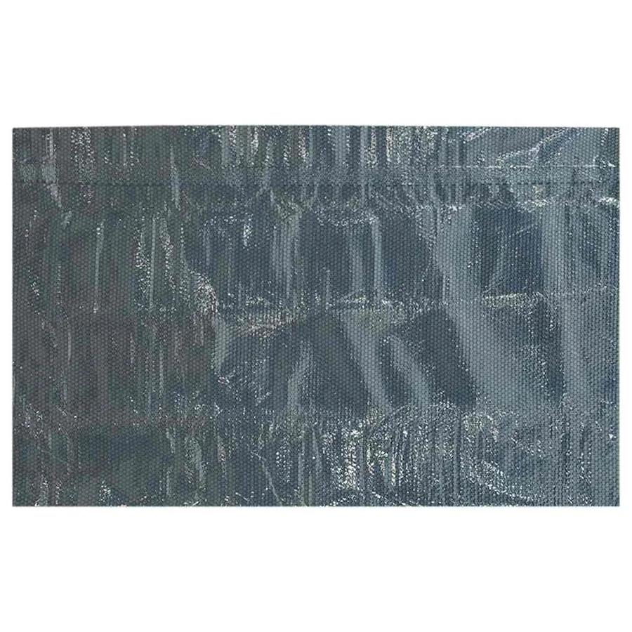 Film solaire de piscine flottant PE 549x274 cm Noir et bleu - 4