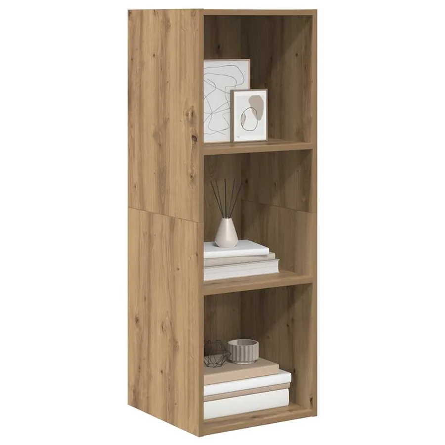 Ensemble meuble TV 37 x 37 x 107 cm Chêne artisanal - 3