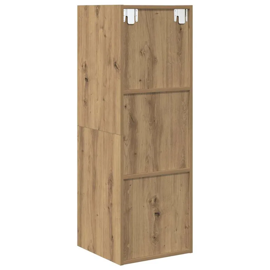 Ensemble meuble TV 37 x 37 x 107 cm Chêne artisanal - 9