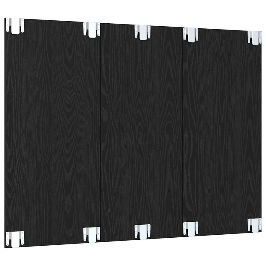 Ensemble meuble TV Montage mural Chêne noir 120 x 23,5 x 90 cm - 7