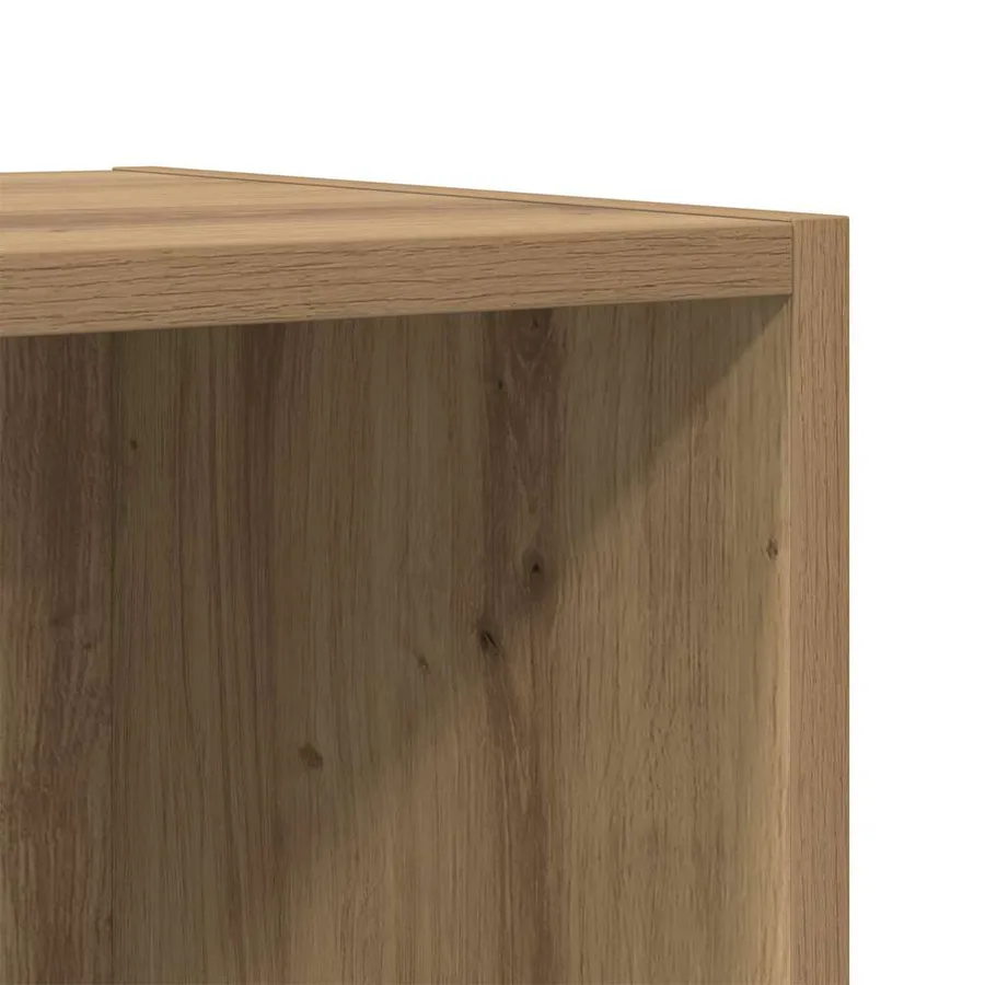 Ensemble meuble TV 2 pcs Chêne artisanal Bois d'ingénierie - 9