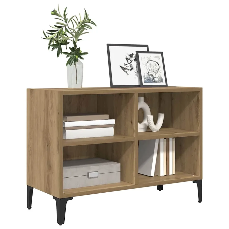 Ensemble meuble TV Marron Bois d’ingénierie - 3