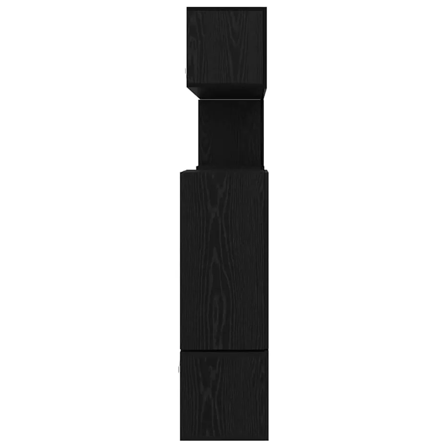 Ensemble meuble TV 10 pcs Chêne noir Bois d'ingénierie - 9