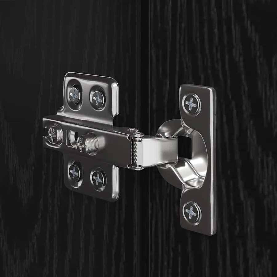 Ensemble meuble TV 7 pcs Chêne noir Bois d'ingénierie - 12
