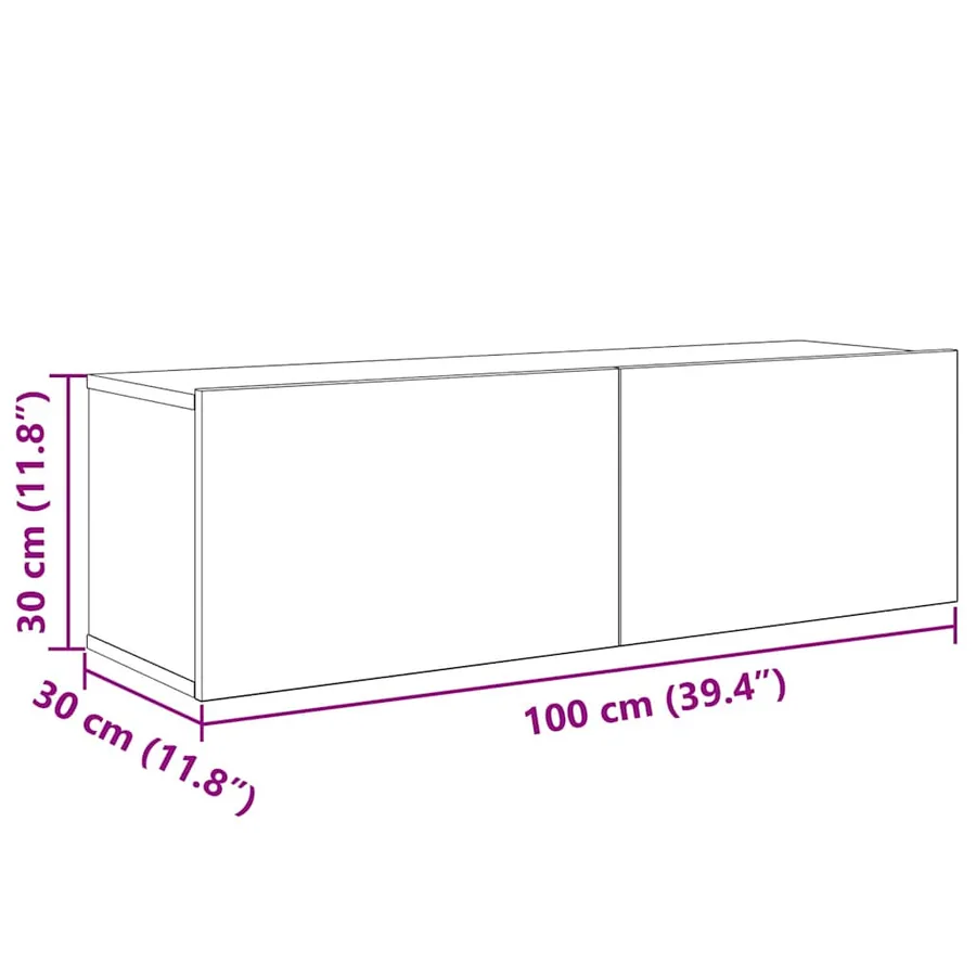 Ensemble meuble TV 5 pcs Chêne artisanal Bois d'ingénierie - 16