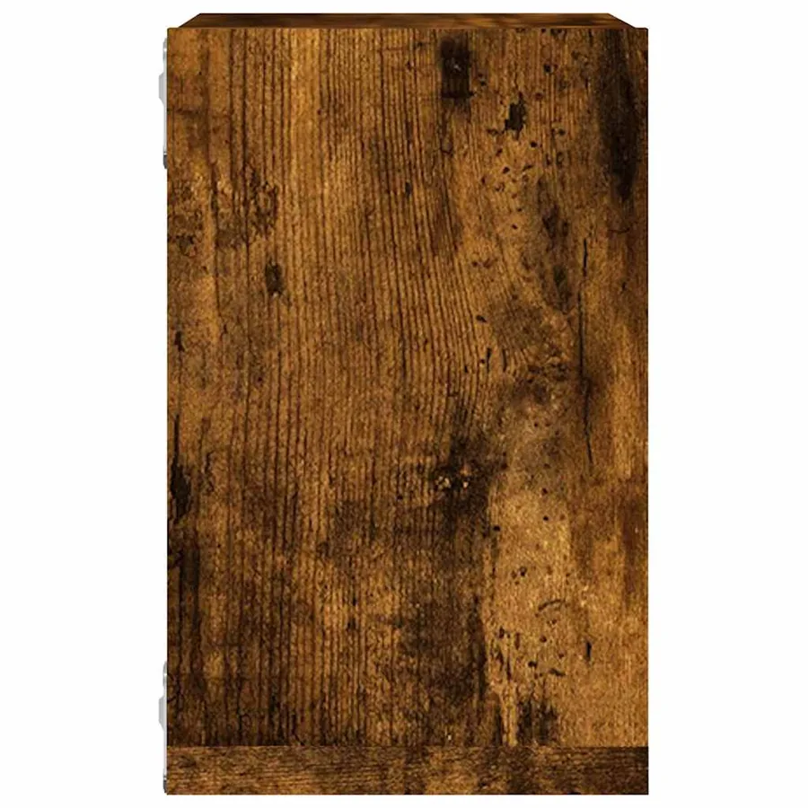 Étagères Murales avec étagère 4 pcs Chêne fumé 26 x 15 x 26 cm - 6