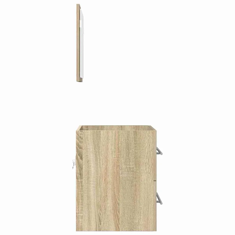 Ensemble de mobilier de salle de bain Marron 41 x 38,5 x 48 cm - 9