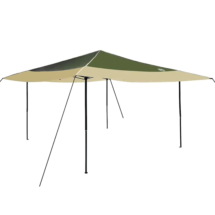 Tente à abri Vert 395 x 395 x 251 cm tissu - 2