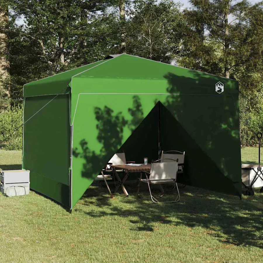 Tente à abri Vert 290 x 290 x 251 cm tissu - 3