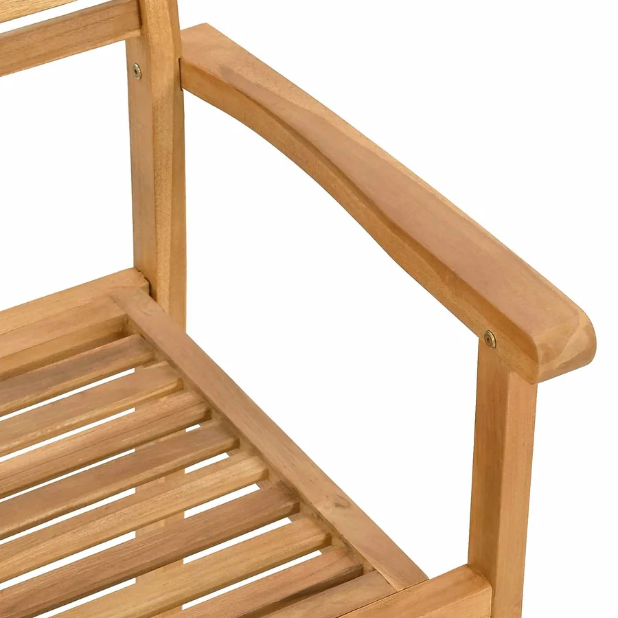 Ensemble de salle à manger pour jardin 9 pcs Marron - 9