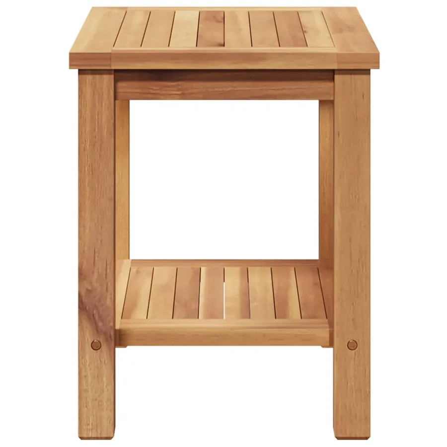 Table basse Marron 50 x 35 x 45 cm Bois de teck massif - 6