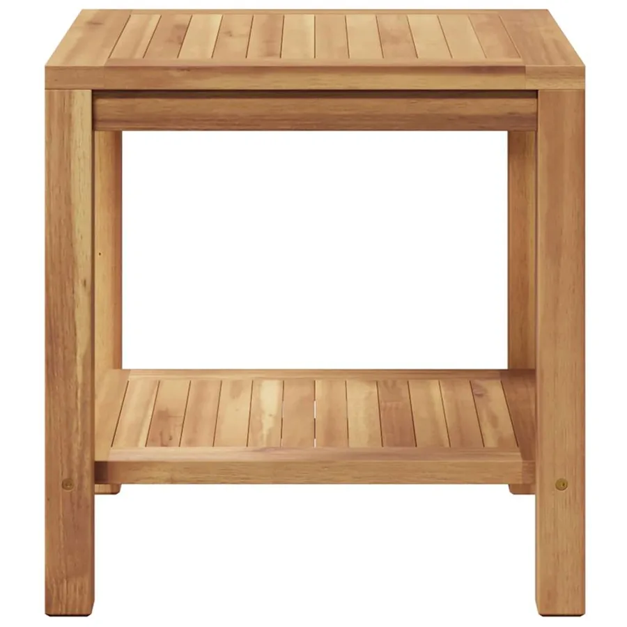 Table basse Marron 45 x 45 x 45 cm Bois de teck massif - 6