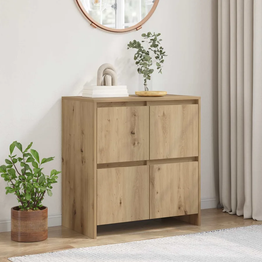 Buffet Chêne artisanal 70 x 41 x 75 cm Bois d'ingénierie