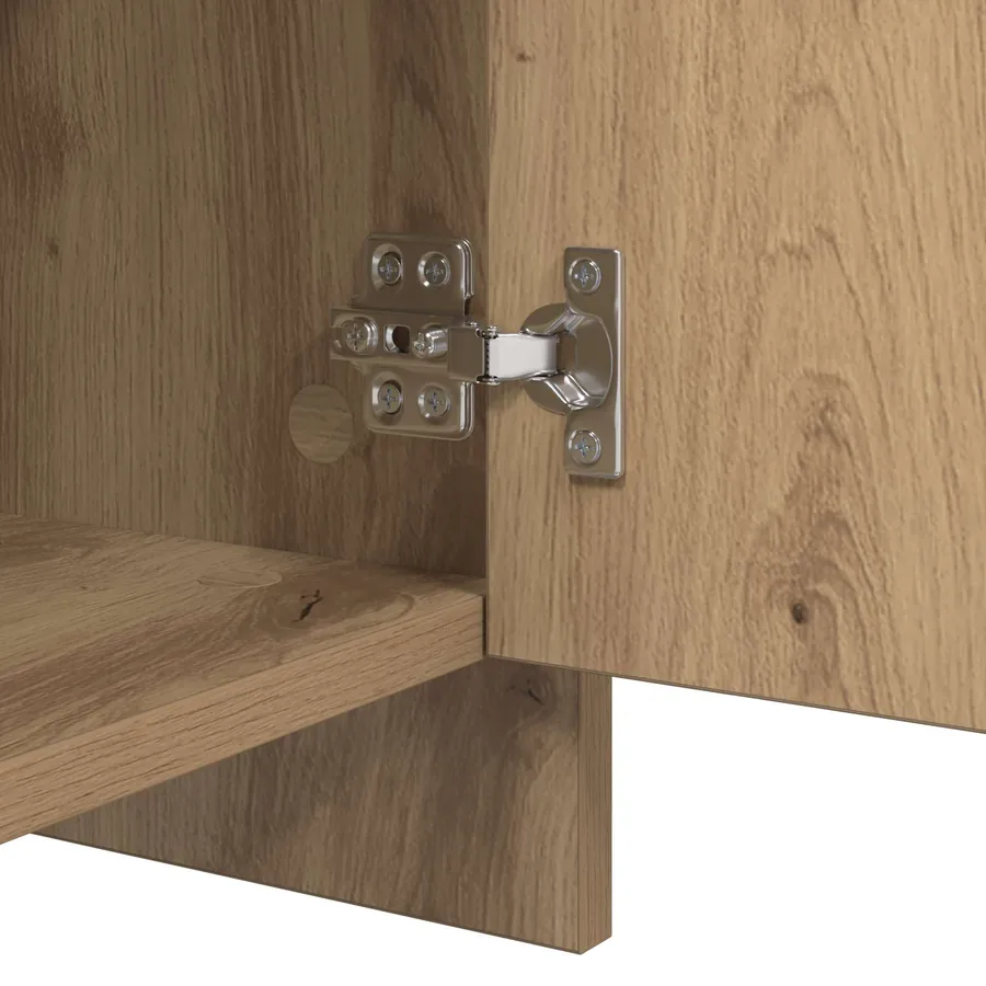 Buffet Chêne artisanal 70 x 41 x 75 cm Bois d'ingénierie - 10