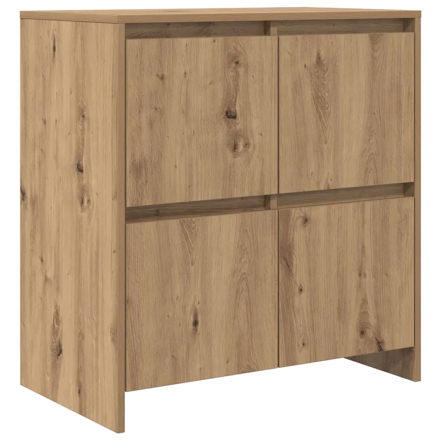 Buffet Chêne artisanal 70 x 41 x 75 cm Bois d'ingénierie - 2