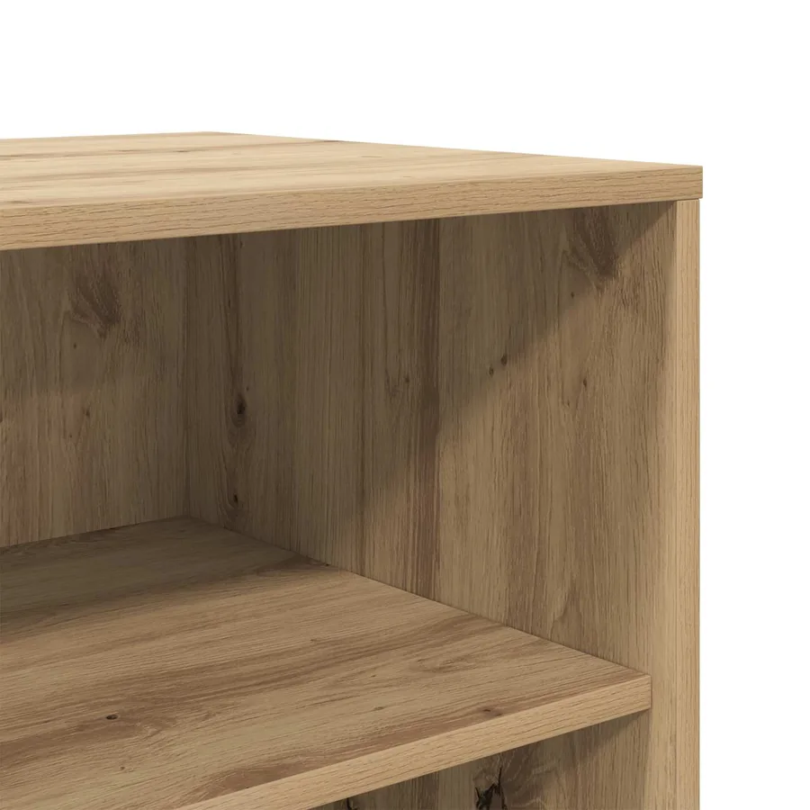 Buffet 3 pcs Chêne artisanal 70 x 41 x 75 cm Bois d'ingénierie - 10